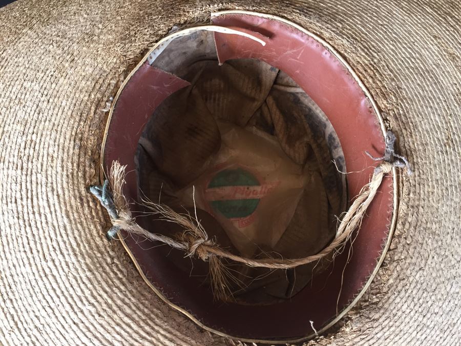 Nice Vintage Authentic Mexican Straw Pigalle XXXXX Sombrero [Photo 17]
