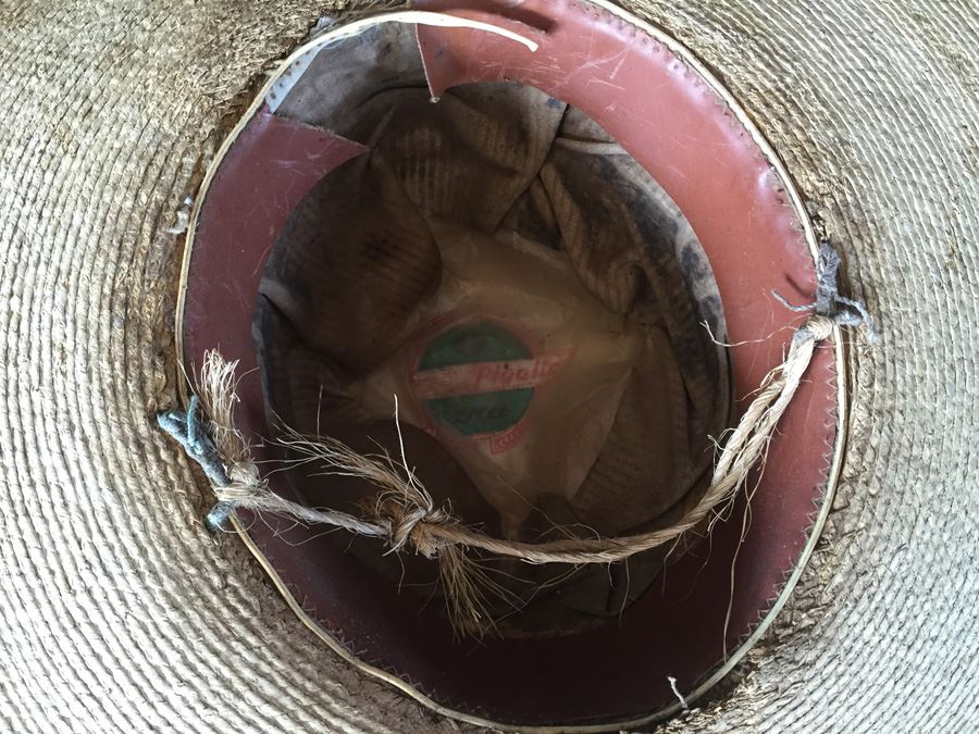 Nice Vintage Authentic Mexican Straw Pigalle XXXXX Sombrero [Photo 19]