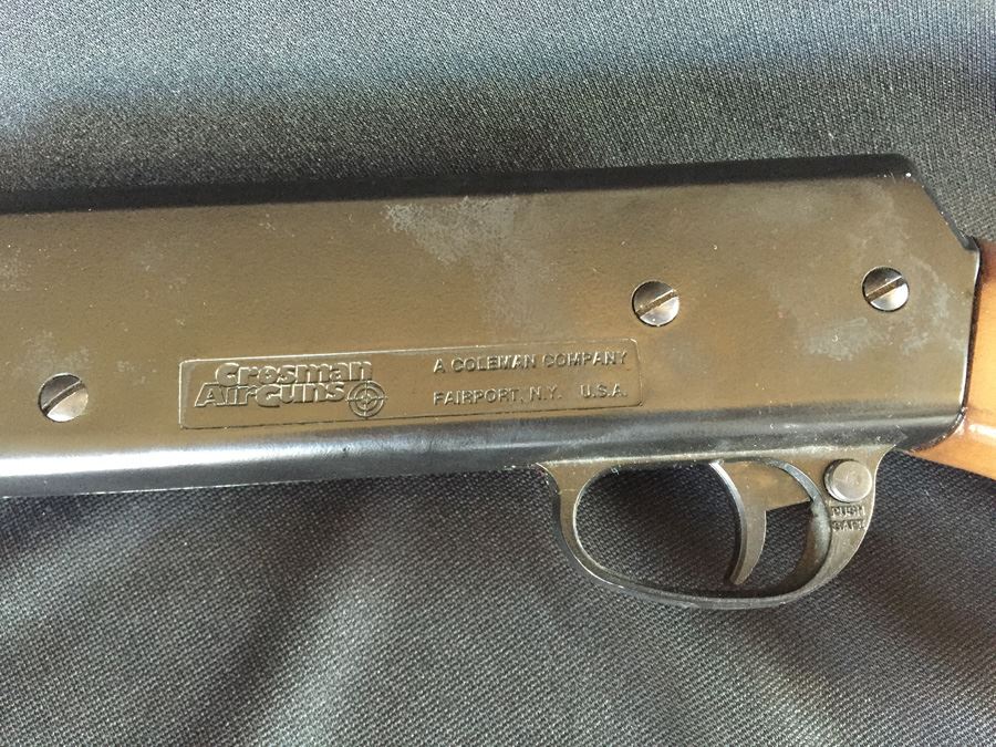 Crosman Model 1 .22 Caliber Air Gun Coleman Company In Excellent Condition [Photo 16]