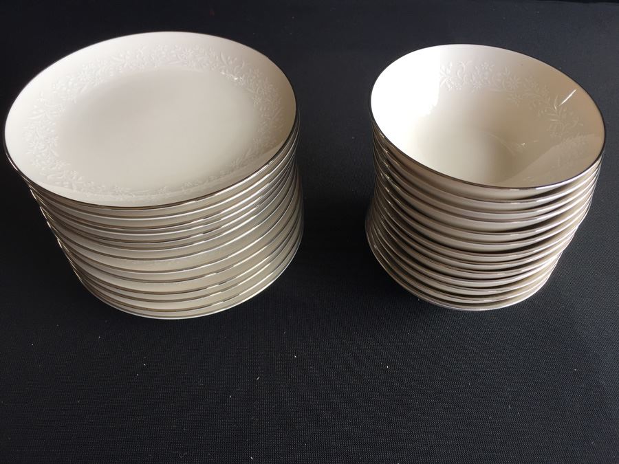 Large Set Of Noritake Ivory China Lorelei [Photo 24]