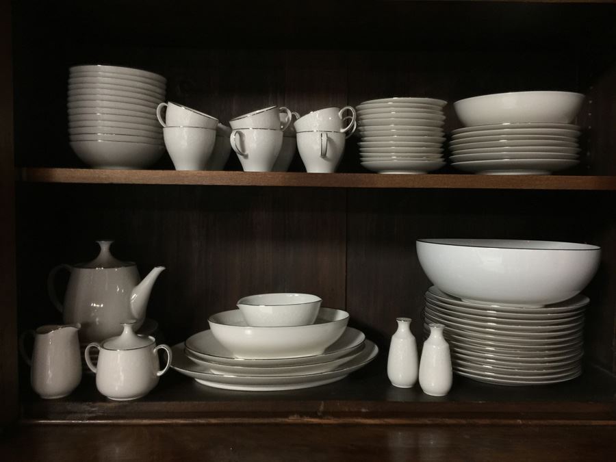 Large Set Of Noritake Ivory China Lorelei [Photo 2]