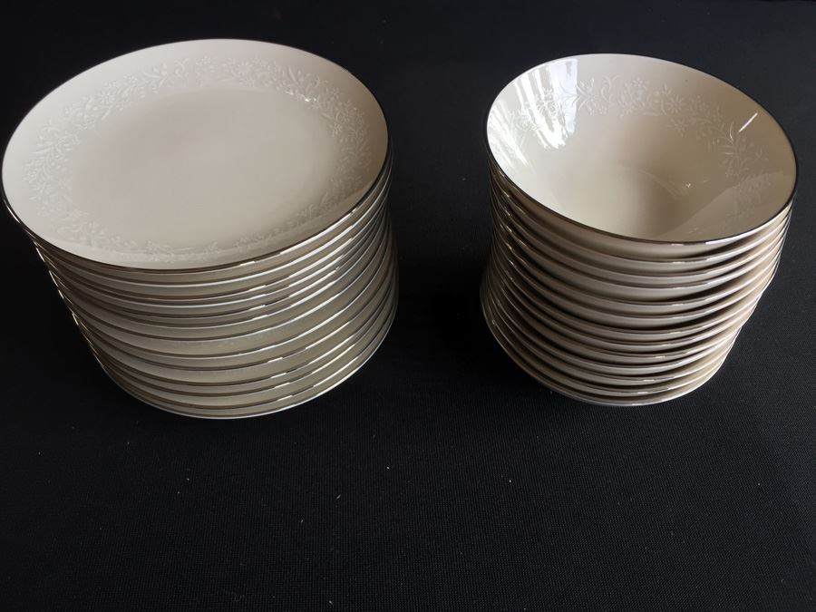 Large Set Of Noritake Ivory China Lorelei [Photo 25]