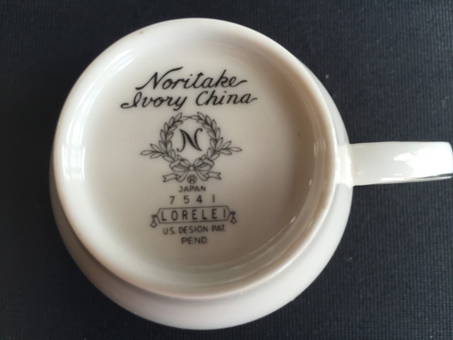 Large Set Of Noritake Ivory China Lorelei [Photo 14]