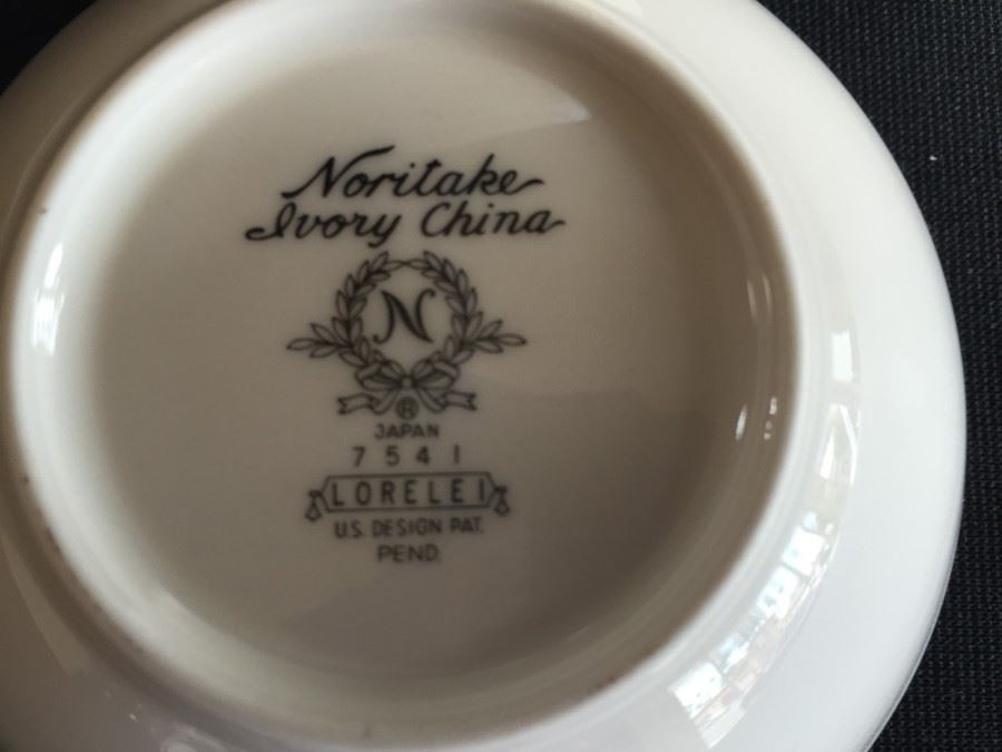 Large Set Of Noritake Ivory China Lorelei [Photo 29]