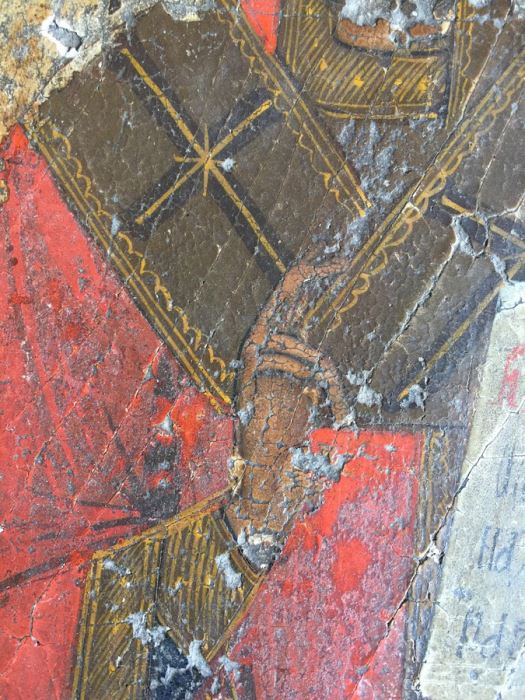 Antique Russian Religious Artwork Russian Orthodox Icon On Wood [Photo 6]