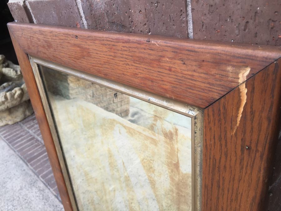 Vintage Beveled Glass Mirror [Photo 2]