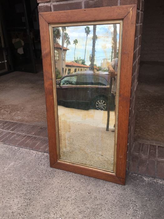 Vintage Beveled Glass Mirror [Photo 4]