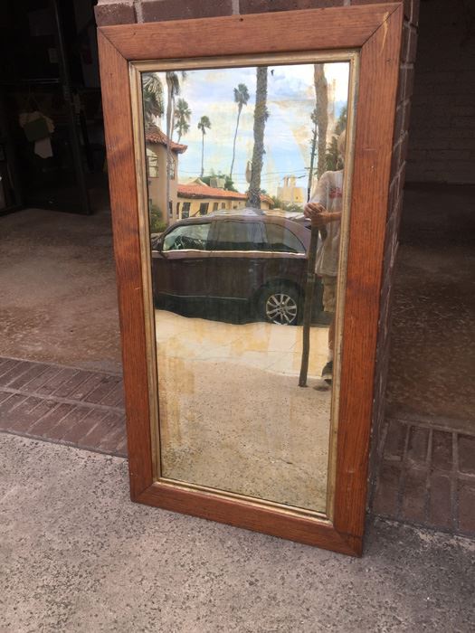 Vintage Beveled Glass Mirror [Photo 1]