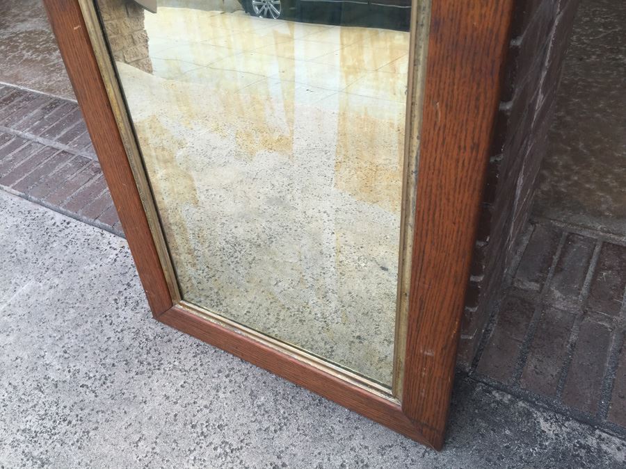 Vintage Beveled Glass Mirror [Photo 5]