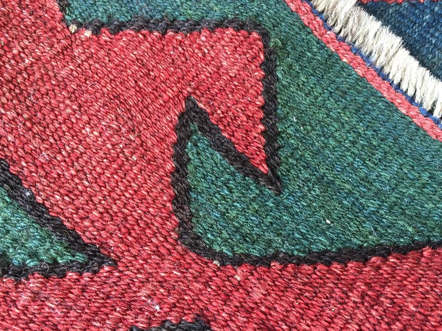 Large Kilm (KUBA) Tribal Weaving Rug Approximately 150 Years Old Estimate $5,000-$8,000 [Photo 12]