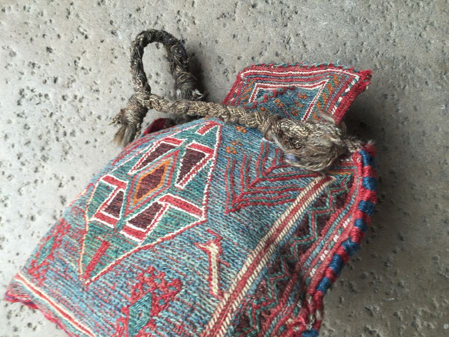Nomadic Salt Bag From Eastern Anatolia In Western Iran 100% Handmade By Nomadic Tribes [Photo 13]
