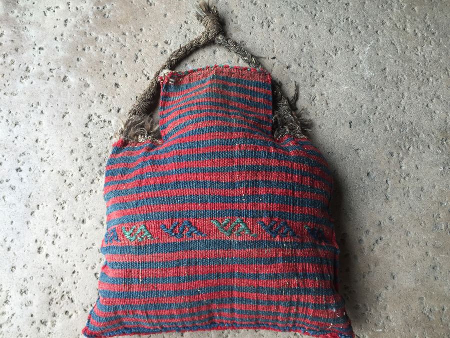 Nomadic Salt Bag From Eastern Anatolia In Western Iran 100% Handmade By Nomadic Tribes [Photo 8]