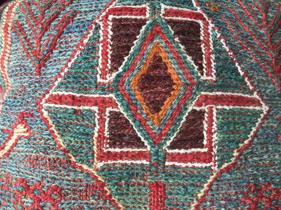 Nomadic Salt Bag From Eastern Anatolia In Western Iran 100% Handmade By Nomadic Tribes [Photo 3]