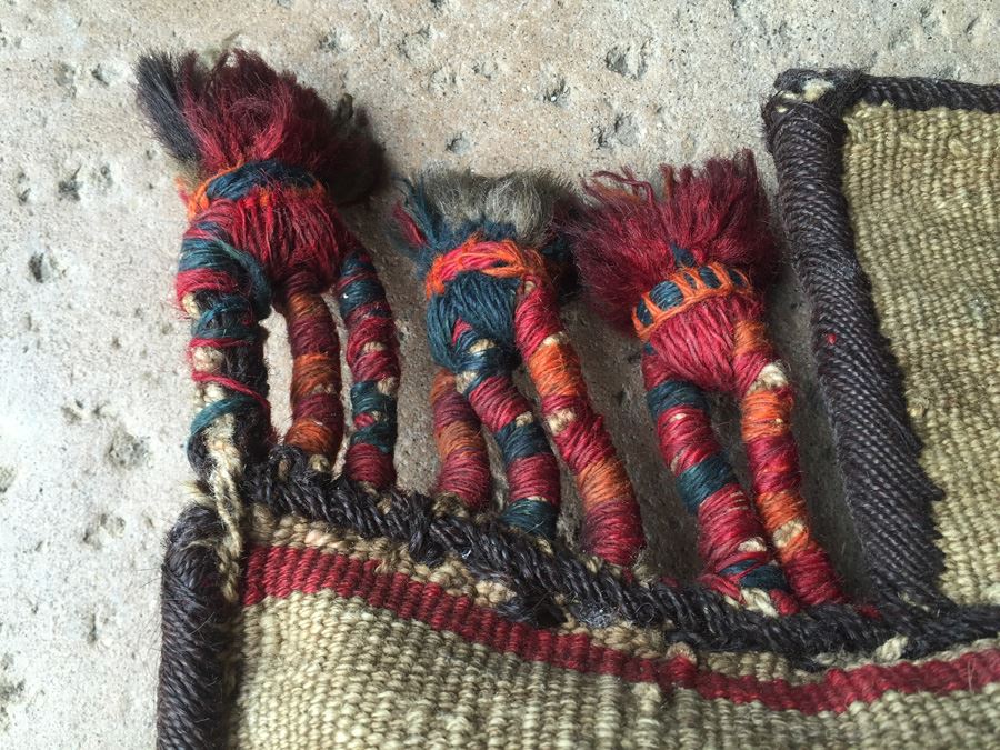 Nomadic Salt Bag From Eastern Anatolia In Western Iran 100% Handmade By Nomadic Tribes [Photo 13]