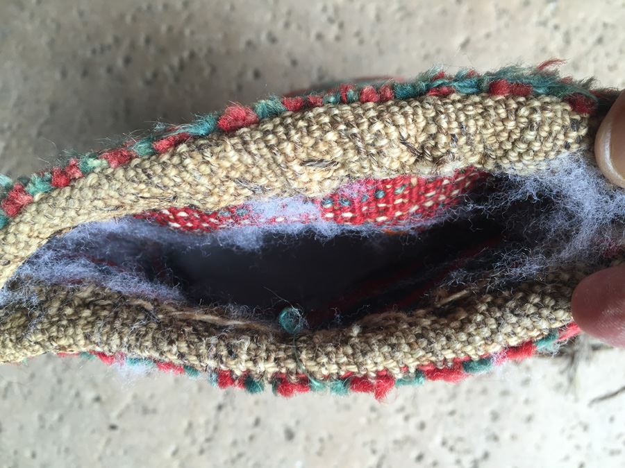 Nomadic Salt Bag From Eastern Anatolia In Western Iran 100% Handmade By Nomadic Tribes [Photo 16]