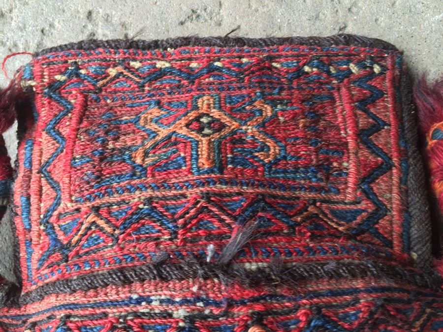 Nomadic Salt Bag From Eastern Anatolia In Western Iran 100% Handmade By Nomadic Tribes [Photo 10]