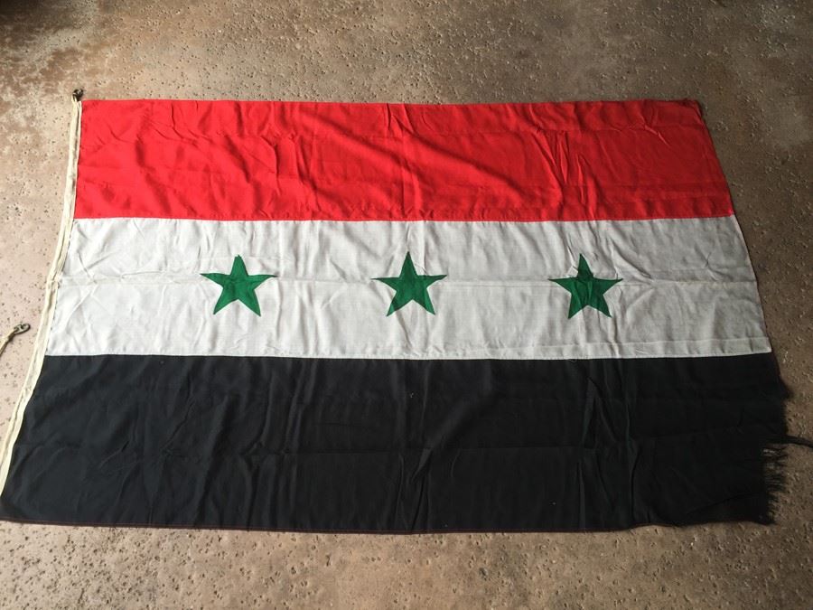 Syrian Flag From The Sixties [Photo 1]