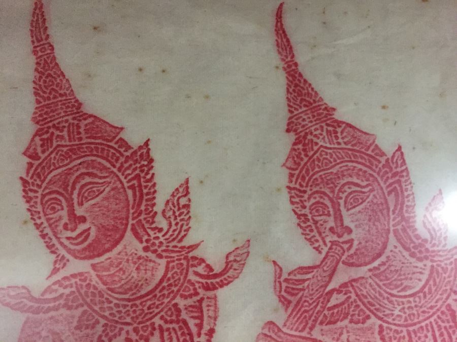 Original Thai Temple Rubbing [Photo 2]