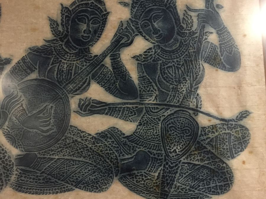 Original Thai Temple Rubbing [Photo 5]