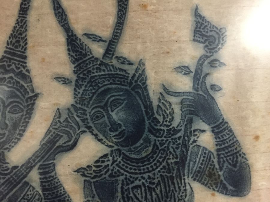 Original Thai Temple Rubbing [Photo 4]