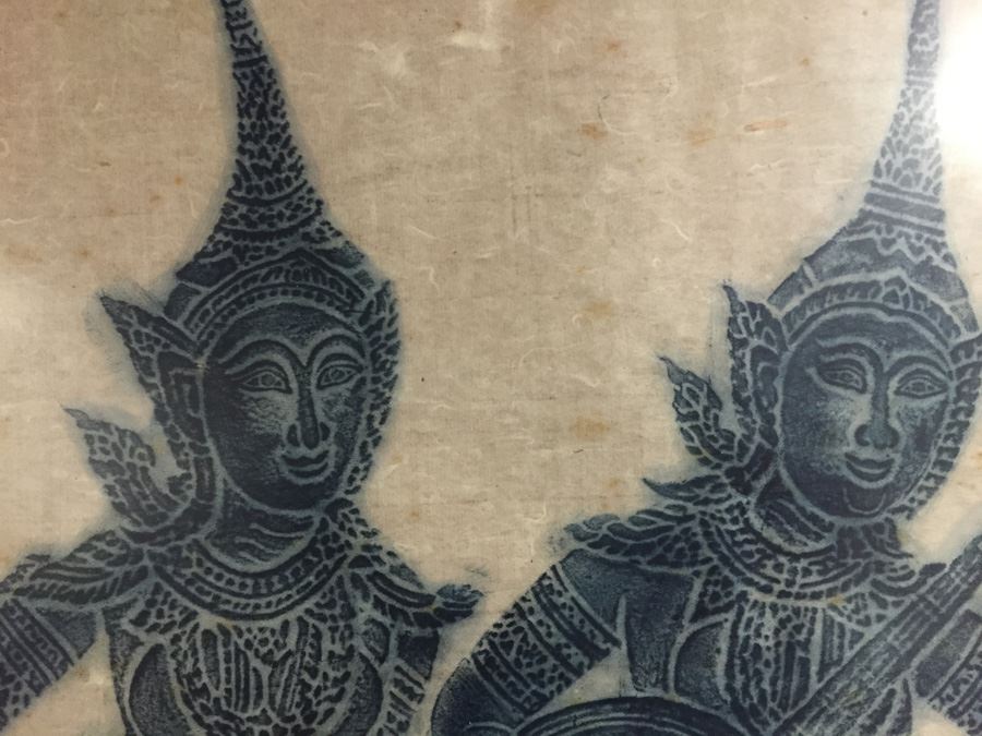 Original Thai Temple Rubbing [Photo 3]