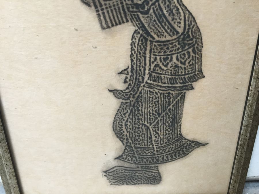 Orginal Thai Temple Rubbings [Photo 4]