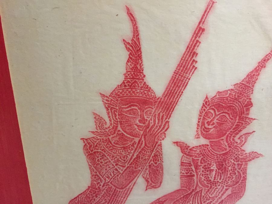 Original Thai Temple Rubbing [Photo 3]