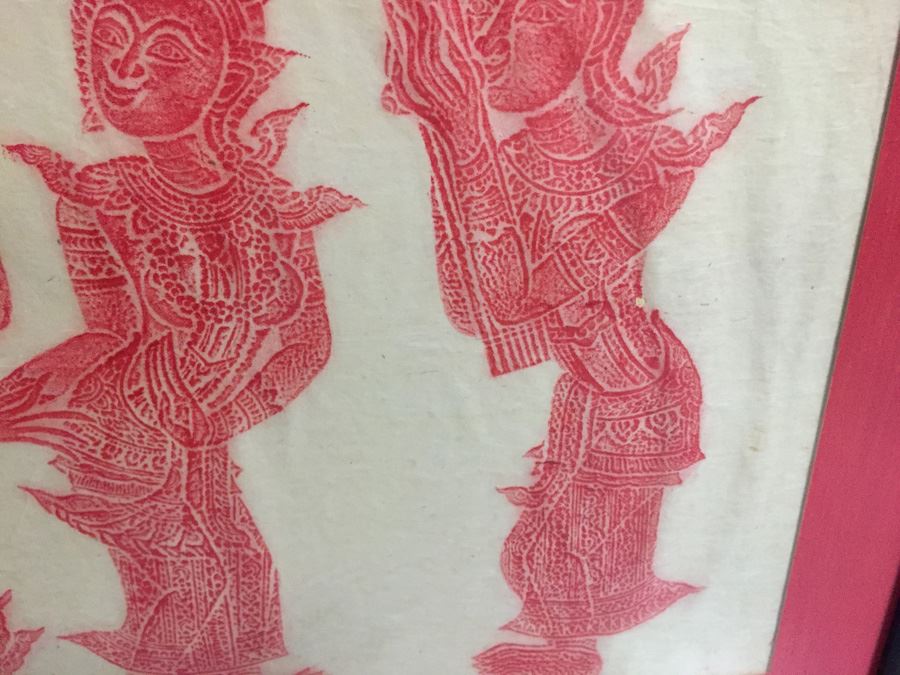 Original Thai Temple Rubbing [Photo 6]