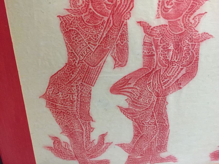 Original Thai Temple Rubbing [Photo 4]