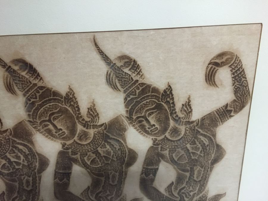 Original Thai Temple Rubbing [Photo 3]