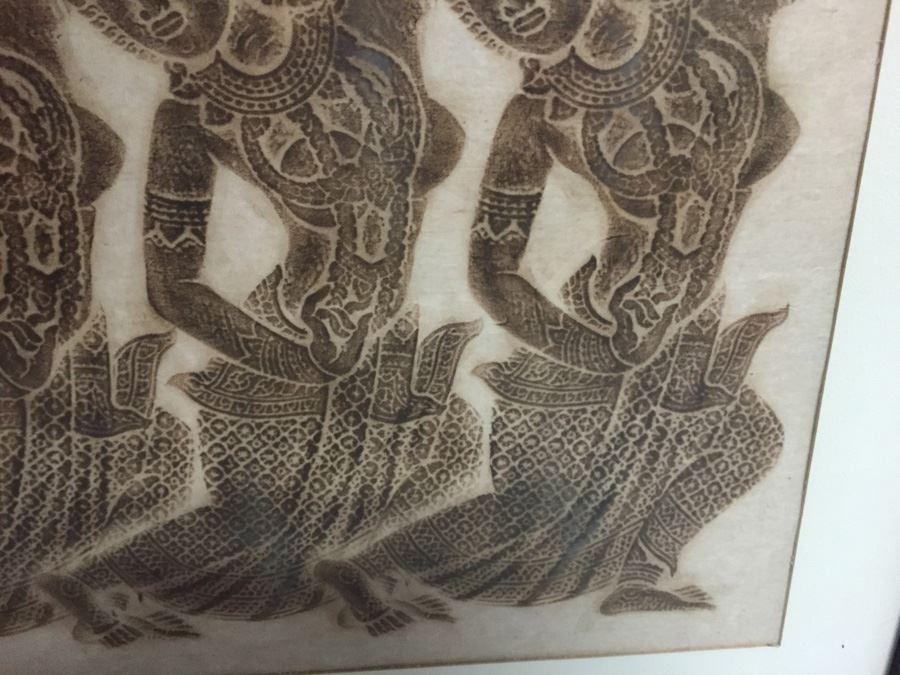 Original Thai Temple Rubbing [Photo 4]