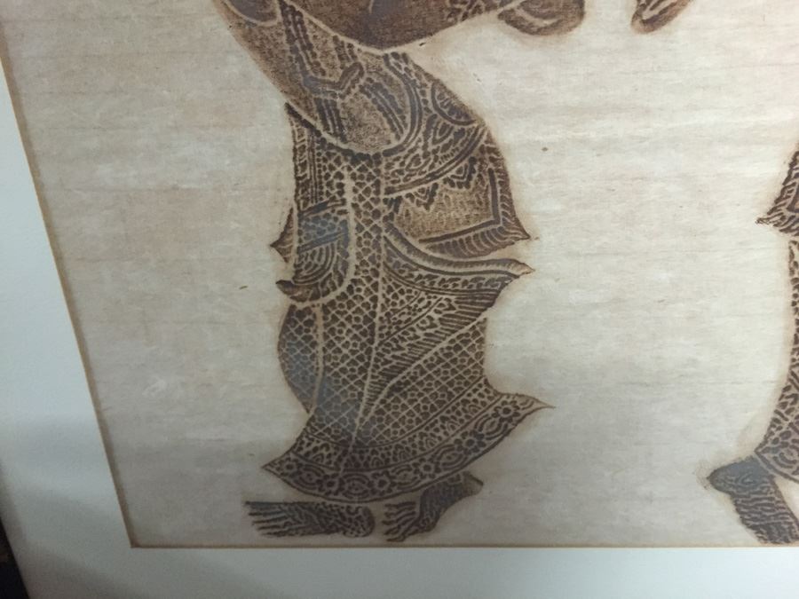 Original Thai Temple Rubbing [Photo 7]