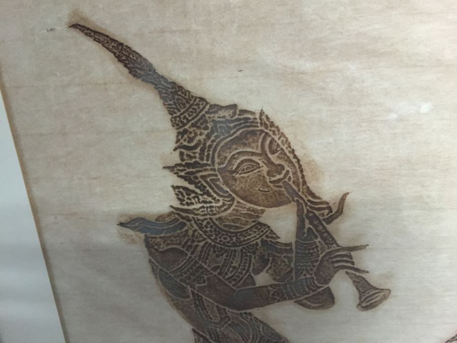 Original Thai Temple Rubbing [Photo 5]