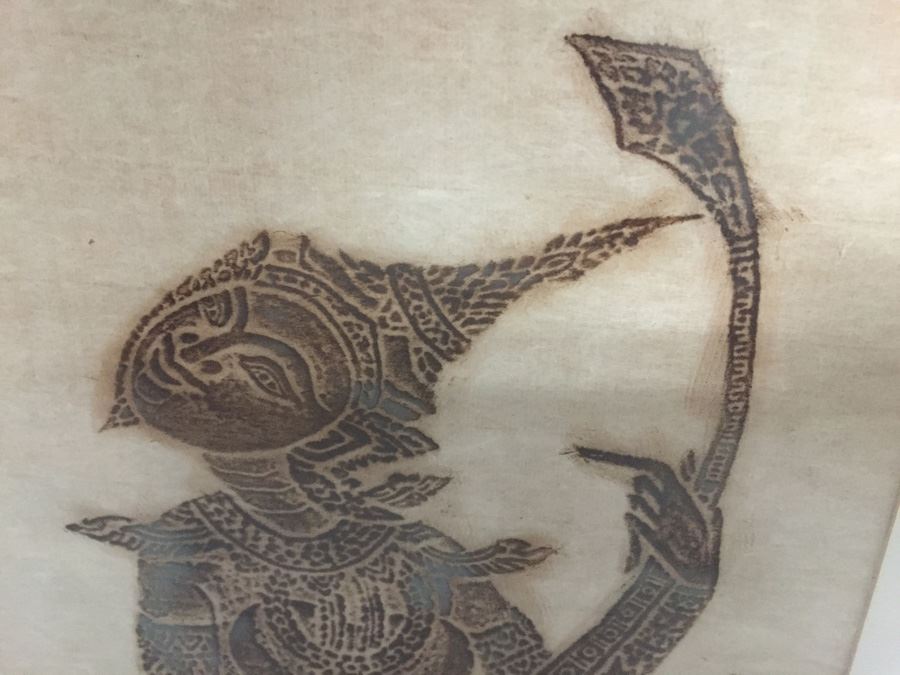 Original Thai Temple Rubbing [Photo 2]