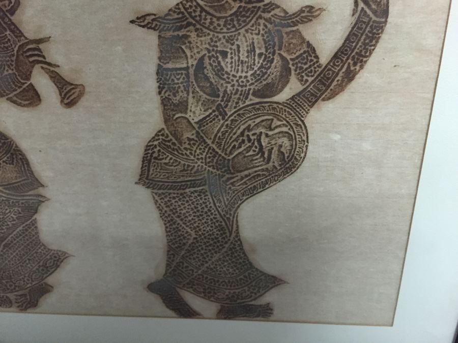 Original Thai Temple Rubbing [Photo 4]