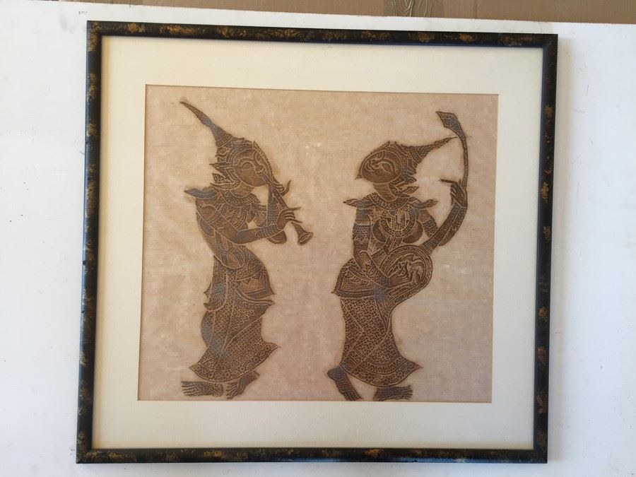 Original Thai Temple Rubbing