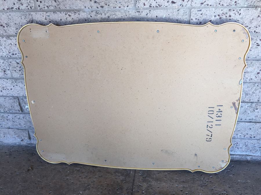 French Provencial Style Mirror (Frame Is Plastic) [Photo 3]