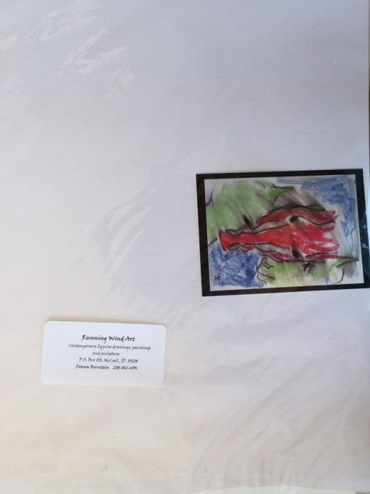 ORIGINAL Ink Sketch By Donna Bernstein Horse Head - Estimate $1,000 [Photo 4]