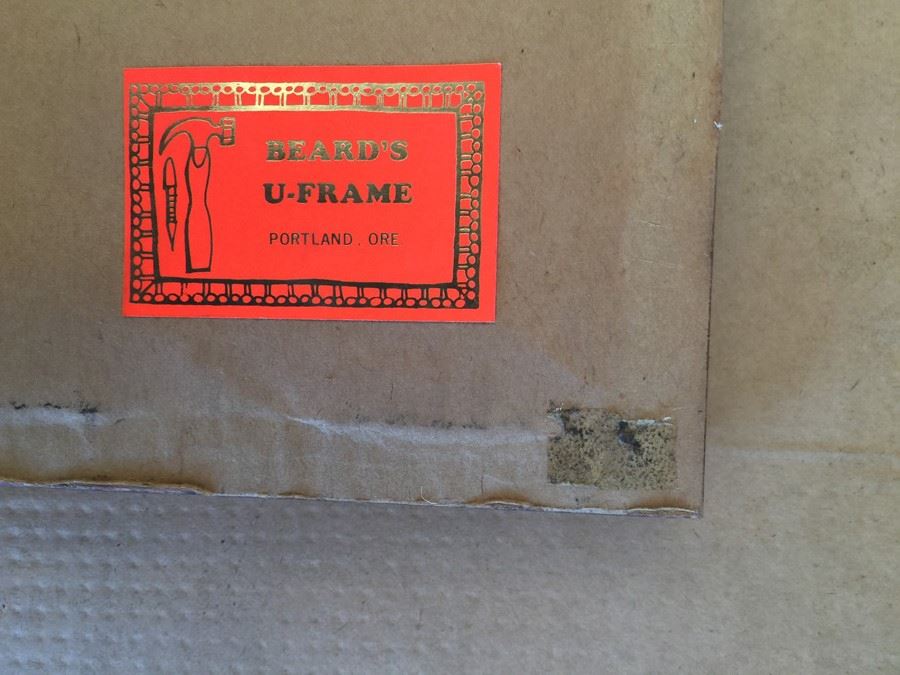 Woodblock Print Japanese Rice Planters Signed [Photo 7]