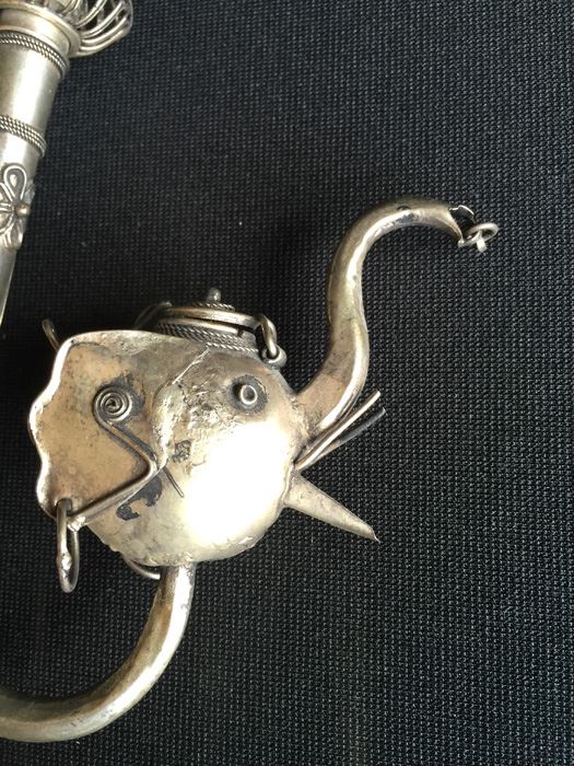 Vintage Indian Silver Opium Pipe Bowls [Photo 7]
