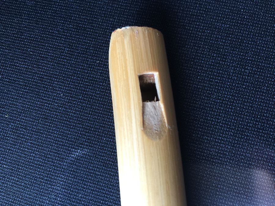 Hand Carved Wood Flute [Photo 4]