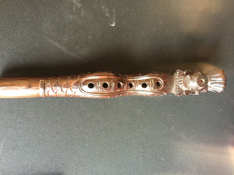Hand Carved Wood Flute [Photo 5]