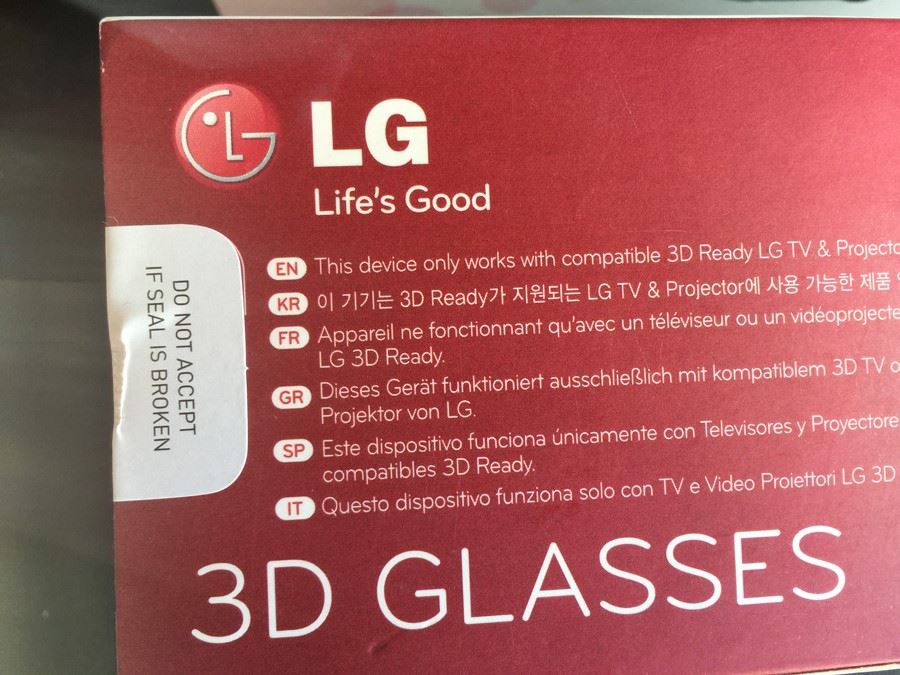 LG AG-S250 3D Active Shutter Glasses for 2011 LG 3D Plasma HDTVs [Photo 4]