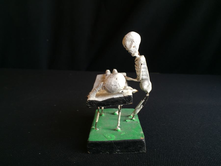 Skeleton Operating On Skeleton Figure [Photo 2]