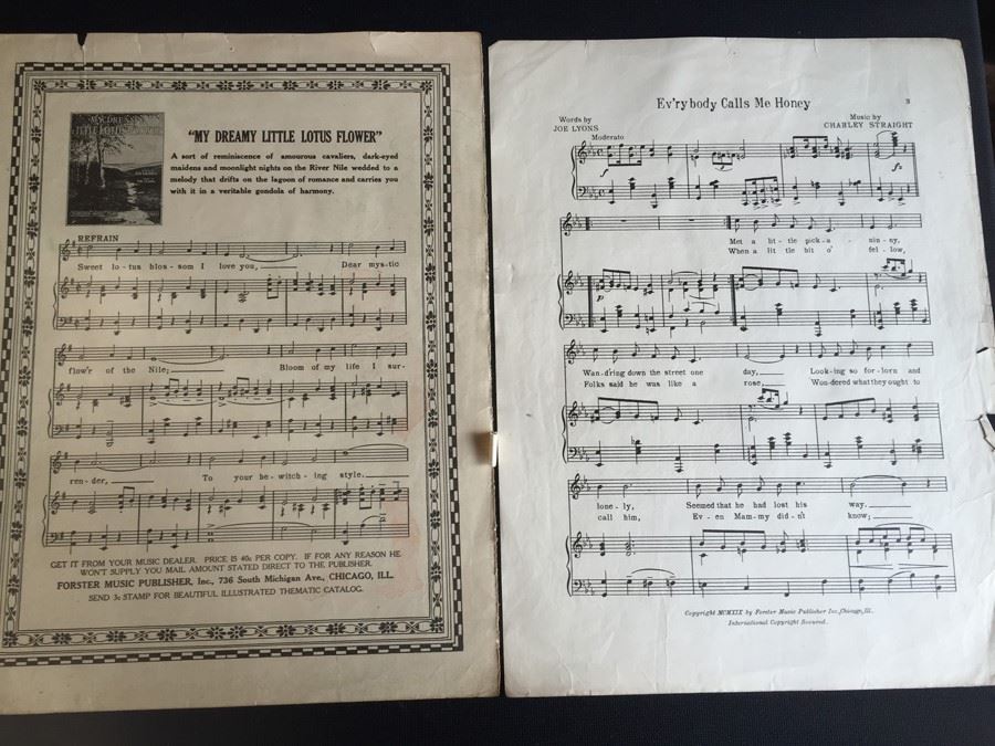 Black Americana Sheet Music