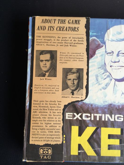 1962 The Kennedys Board Game [Photo 2]