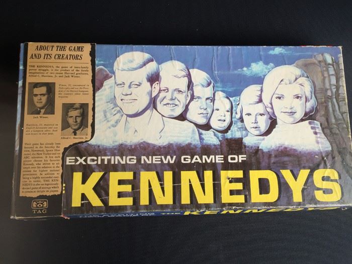 1962 The Kennedys Board Game [Photo 1]