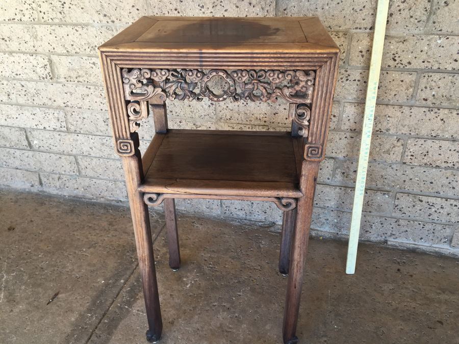 Rosewood Asian End Table [Photo 11]