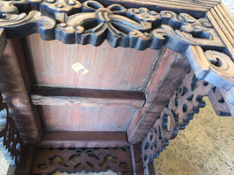 Rosewood Asian End Table [Photo 12]