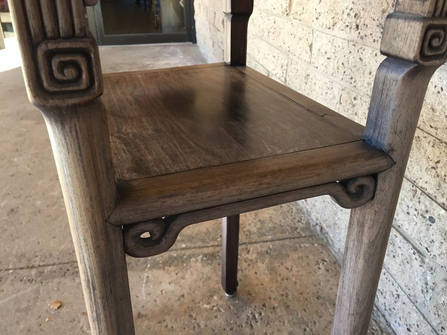 Rosewood Asian End Table [Photo 5]